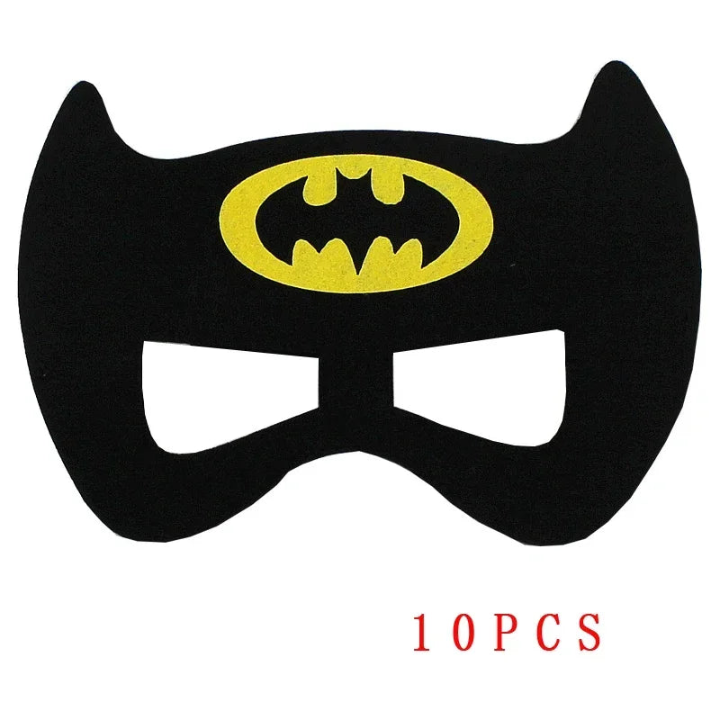 32/28/10 Pcs/Lot Halloween Superhero Masks Christmas Birthday Party Dress Up Costume Cosplay Mask For Kids Children Favor