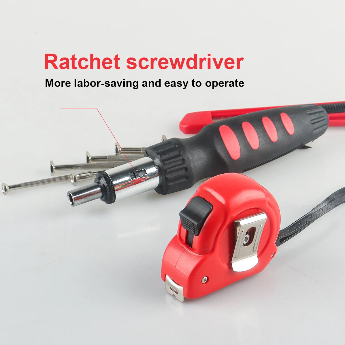 Domestic Tool Box Garage Tools Electricians Adjustable Wrench Cable Cutter Storage Boxs Plastic Knife Hard Hand Tools Sets
