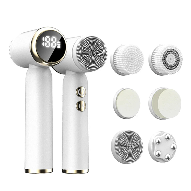 Personal Face Care Machine Facial Brush Cleanser Deep Cleaning Skin Whitening Face Cleanser