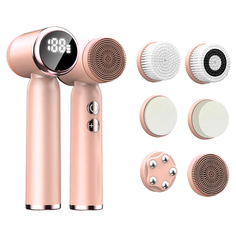 Personal Face Care Machine Facial Brush Cleanser Deep Cleaning Skin Whitening Face Cleanser