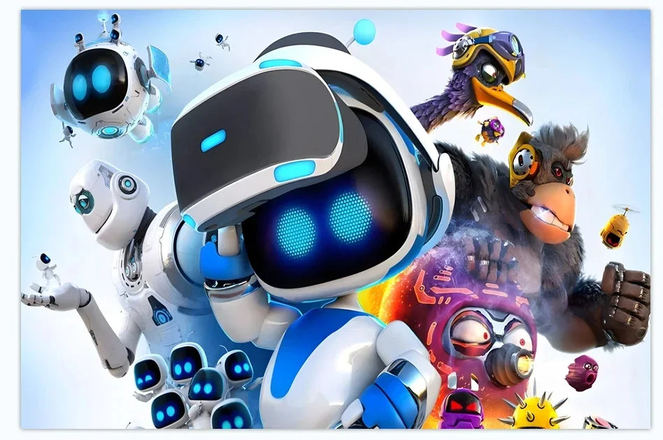 Robot Birthday Party Decoration Boy Game Favors Tableware Plate Tablecloth Cake Topper for Kids Party Gifts Baby Shower Supplies