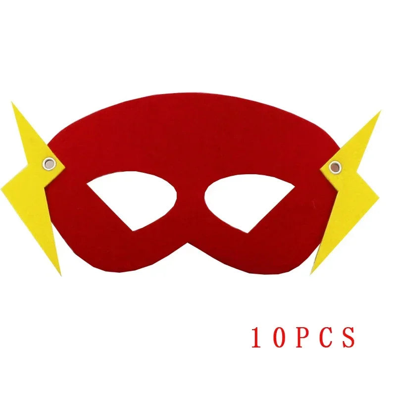 32/28/10 Pcs/Lot Halloween Superhero Masks Christmas Birthday Party Dress Up Costume Cosplay Mask For Kids Children Favor