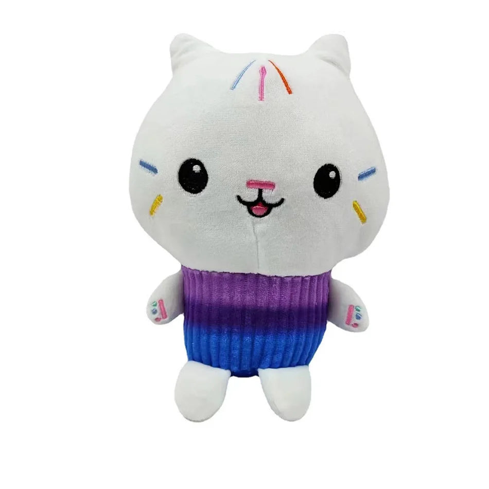 Newest 8 stlyes Gabby Dollhouse Plush Toy Mercat Cartoon Stuffed Animals Mermaid Cat Plushie Doll Kids Birthday Christams Gifts