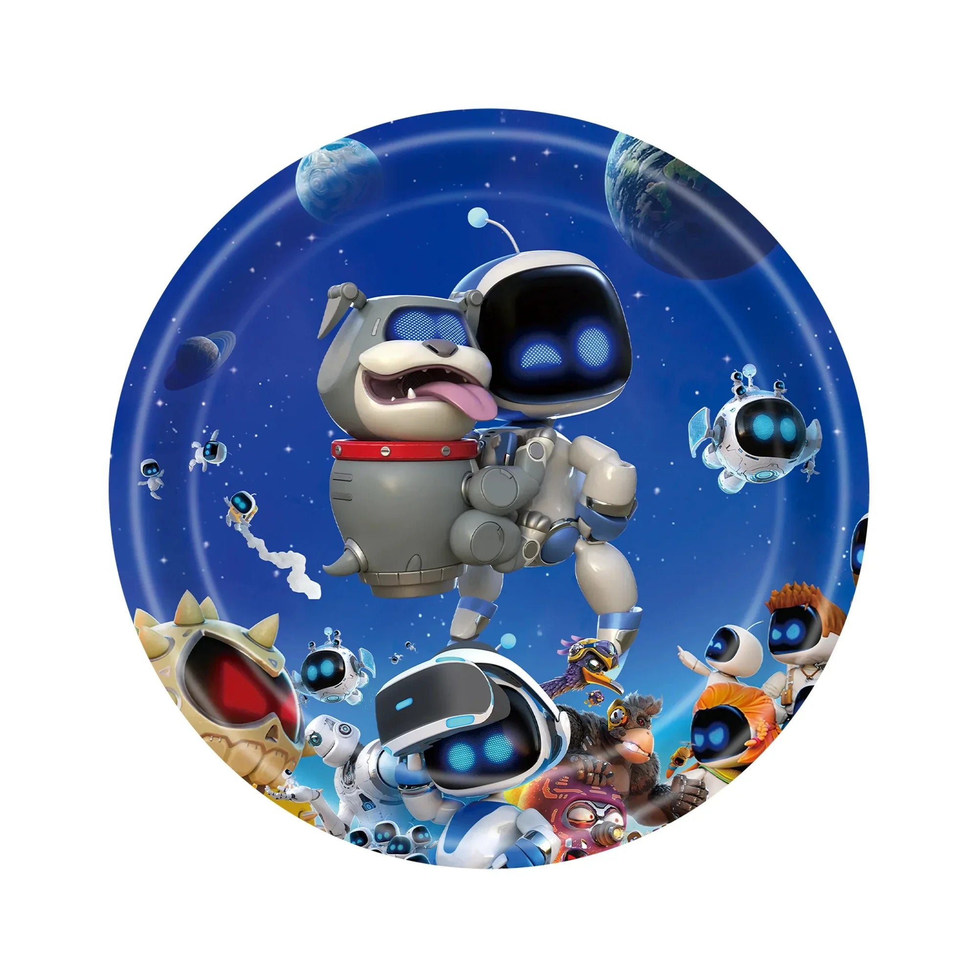 Robot Birthday Party Decoration Boy Game Favors Tableware Plate Tablecloth Cake Topper for Kids Party Gifts Baby Shower Supplies