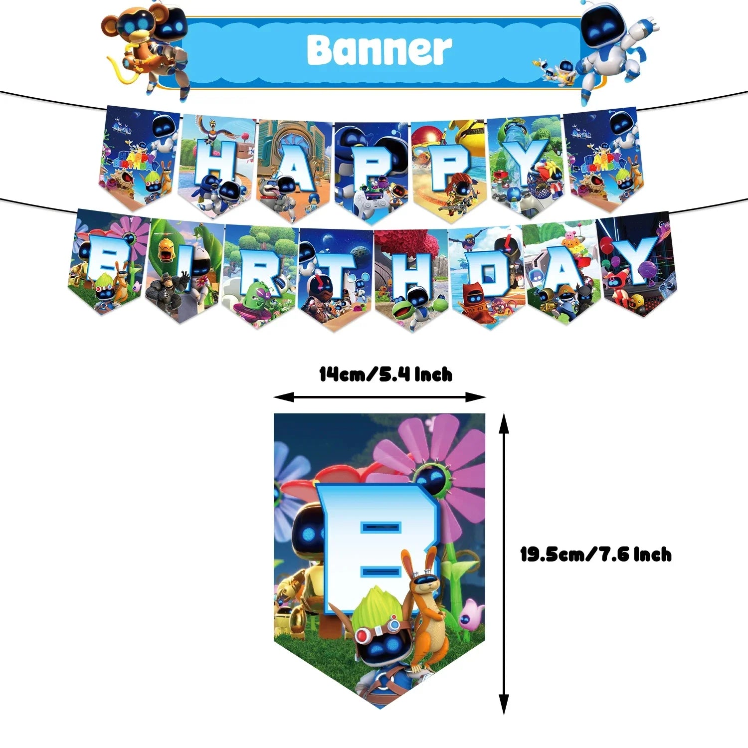 Robot Birthday Party Decoration Boy Game Favors Tableware Plate Tablecloth Cake Topper for Kids Party Gifts Baby Shower Supplies