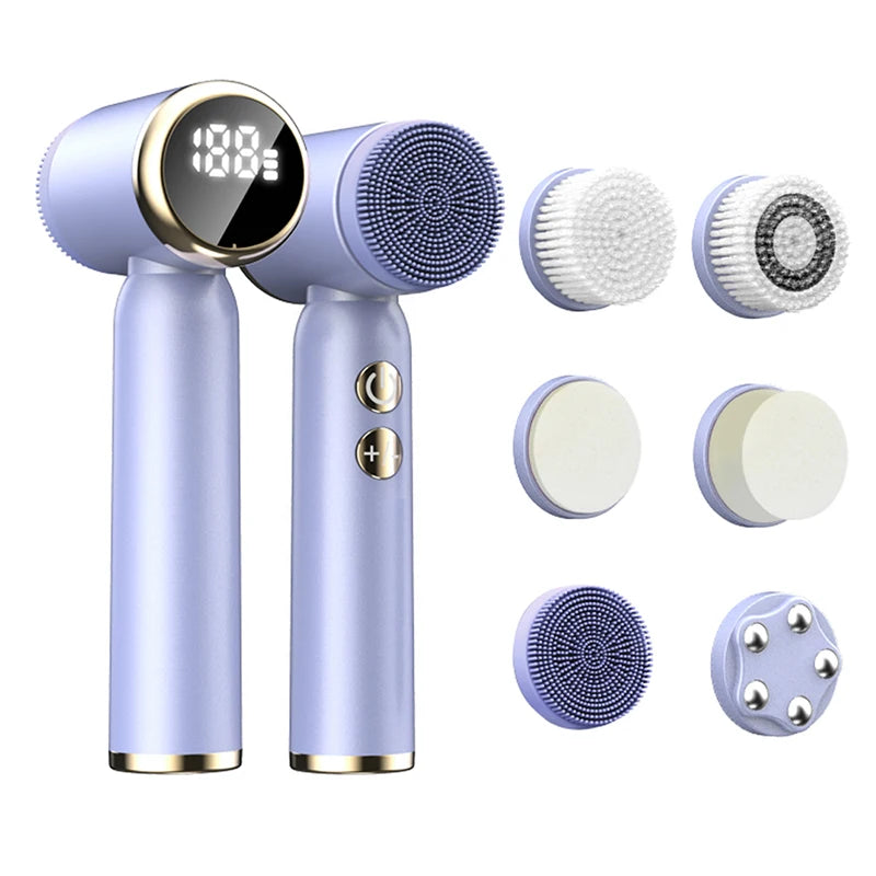 Personal Face Care Machine Facial Brush Cleanser Deep Cleaning Skin Whitening Face Cleanser